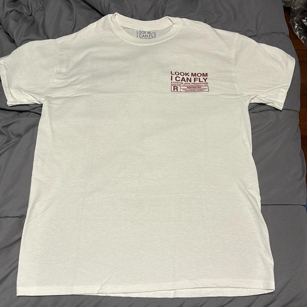 Travis Scott Cactus Jack Look Mom I Can Fly Tee